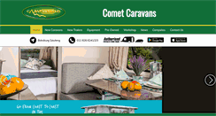 Desktop Screenshot of cometcaravans.co.za